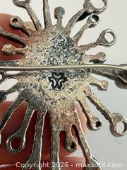 MaxSold Auction: MCM Brutalist Signed Pewter Brooch  - Toronto (Ontario, Canada) PARTNER MANAGED Estate Sale Online Auction - Edmond Avenue
