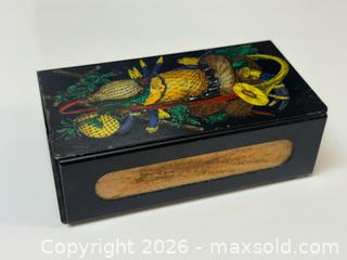 MaxSold Auction: MCM Fornasetti Hand Painted Match Box - Toronto (Ontario, Canada) PARTNER MANAGED Estate Sale Online Auction - Edmond Avenue