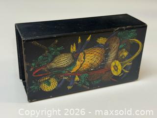 MaxSold Auction: MCM Fornasetti Hand Painted Match Box - Toronto (Ontario, Canada) PARTNER MANAGED Estate Sale Online Auction - Edmond Avenue