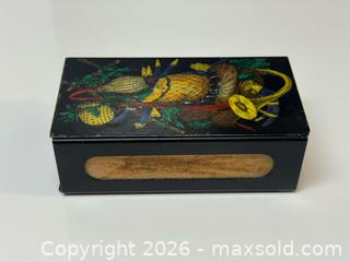 MaxSold Auction: MCM Fornasetti Hand Painted Match Box - Toronto (Ontario, Canada) PARTNER MANAGED Estate Sale Online Auction - Edmond Avenue