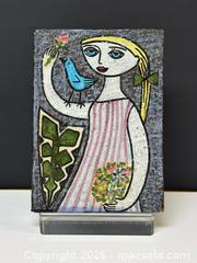 MaxSold Auction: MCM Vintage Mari Simmulson Hand Painted Ceramic Wall Plaque Swedish Art - Toronto (Ontario, Canada) PARTNER MANAGED Estate Sale Online Auction - Edmond Avenue