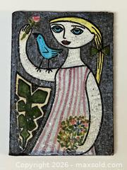 MaxSold Auction: MCM Vintage Mari Simmulson Hand Painted Ceramic Wall Plaque Swedish Art - Toronto (Ontario, Canada) PARTNER MANAGED Estate Sale Online Auction - Edmond Avenue
