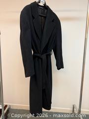 MaxSold Auction: Men’s Black Cashmere + Wool Coat  - Toronto (Ontario, Canada) PARTNER MANAGED Estate Sale Online Auction - Edmond Avenue