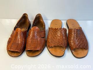 MaxSold Auction: Men’s Handmade Woven Leather Sandals 10.5 - Toronto (Ontario, Canada) PARTNER MANAGED Estate Sale Online Auction - Edmond Avenue