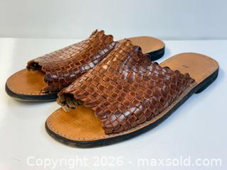 MaxSold Auction: Men’s Handmade Woven Leather Sandals 10.5 - Toronto (Ontario, Canada) PARTNER MANAGED Estate Sale Online Auction - Edmond Avenue