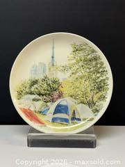 MaxSold Auction: “Occupy Toronto” Ltd Ed Art Plate by Canadian Artist Joanne Tod + Autographed Book c.2011 - Toronto (Ontario, Canada) PARTNER MANAGED Estate Sale Online Auction - Edmond Avenue