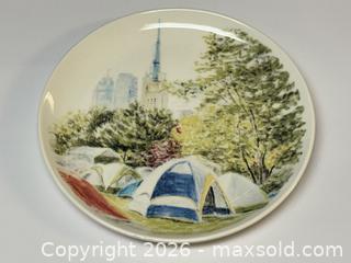 MaxSold Auction: “Occupy Toronto” Ltd Ed Art Plate by Canadian Artist Joanne Tod + Autographed Book c.2011 - Toronto (Ontario, Canada) PARTNER MANAGED Estate Sale Online Auction - Edmond Avenue