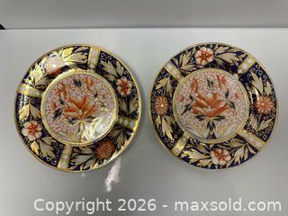 MaxSold Auction: Pair of 19th Century Porcelain Imari Style Plates - Toronto (Ontario, Canada) PARTNER MANAGED Estate Sale Online Auction - Edmond Avenue