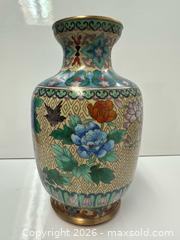 MaxSold Auction: Pair of Vintage Chinese Cloisonné Vases - Toronto (Ontario, Canada) PARTNER MANAGED Estate Sale Online Auction - Edmond Avenue