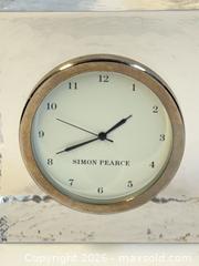 MaxSold Auction: Simon Pearce Glass Block Desk Clock  - Toronto (Ontario, Canada) PARTNER MANAGED Estate Sale Online Auction - Edmund Avenue