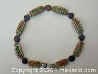 MaxSold Auction: Sterling Silver Asian Necklace with Porcelain + Flat Grey Fresh Water Pearls - Toronto (Ontario, Canada) PARTNER MANAGED Estate Sale Online Auction - Edmond Avenue