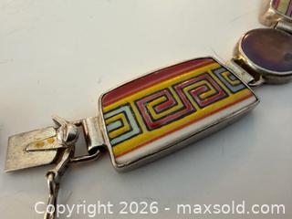 MaxSold Auction: Sterling Silver Asian Necklace with Porcelain + Flat Grey Fresh Water Pearls - Toronto (Ontario, Canada) PARTNER MANAGED Estate Sale Online Auction - Edmond Avenue