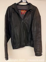 MaxSold Auction: Vintage Black Leather Bomber Jacket Men’s M - Toronto (Ontario, Canada) PARTNER MANAGED Estate Sale Online Auction - Edmund Avenue