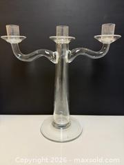 MaxSold Auction: Vintage Cleyberg Glass Candelabra - Toronto (Ontario, Canada) PARTNER MANAGED Estate Sale Online Auction - Edmond Avenue