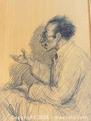 MaxSold Auction: Vintage Drawing of Sculptor Benno Schotz - Toronto (Ontario, Canada) PARTNER MANAGED Estate Sale Online Auction - Edmond Avenue