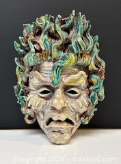 MaxSold Auction: Vintage Eugenio Pattarino (?) Italian Ceramic Glaze Grotesque Face Mask - Toronto (Ontario, Canada) PARTNER MANAGED Estate Sale Online Auction - Edmond Avenue