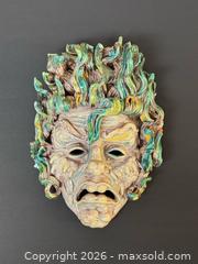 MaxSold Auction: Vintage Eugenio Pattarino (?) Italian Ceramic Glaze Grotesque Face Mask - Toronto (Ontario, Canada) PARTNER MANAGED Estate Sale Online Auction - Edmond Avenue