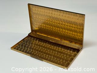 MaxSold Auction: Vintage French WWII Henrietta Brass Enamelled Cigs Case  - Toronto (Ontario, Canada) PARTNER MANAGED Estate Sale Online Auction - Edmond Avenue