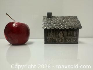 MaxSold Auction: Vintage Hansel and Gretal House Silver Plated Money Bank  - Toronto (Ontario, Canada) PARTNER MANAGED Estate Sale Online Auction - Edmund Avenue
