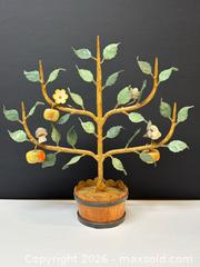 MaxSold Auction: Vintage Italian Tole Espalier Apple Fruit Tree Sculpture - Toronto (Ontario, Canada) PARTNER MANAGED Estate Sale Online Auction - Edmond Avenue