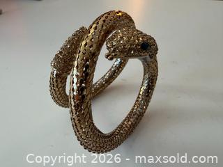 MaxSold Auction: Vintage Mesh Snake Bangle Bracelet - Toronto (Ontario, Canada) PARTNER MANAGED Estate Sale Online Auction - Edmond Avenue