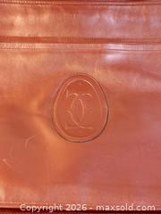 MaxSold Auction: Vintage Must de Cartier Leather Garment Bag  - Toronto (Ontario, Canada) PARTNER MANAGED Estate Sale Online Auction - Edmond Avenue