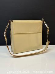MaxSold Auction: Vintage Salvatore Ferragamo Women’s Leather Handbag with Chrome Metal Strap - Toronto (Ontario, Canada) PARTNER MANAGED Estate Sale Online Auction - Edmond Avenue