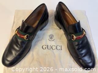 MaxSold Auction: Men’s Gucci Loafers sz 10.5 Shoes - Toronto (Ontario, Canada) PARTNER MANAGED Estate Sale Online Auction - Edmond Avenue
