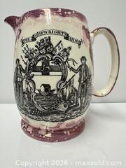 MaxSold Auction: Antique 19th Century Sunderland Lustreware Jug “The Sailor’s Tear” - Toronto (Ontario, Canada) PARTNER MANAGED Estate Sale Online Auction - Edmond Avenue