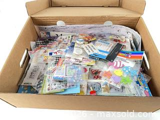 MaxSold Auction: Assorted Craft Stickers, Foam Decorations & Embellishments - 100+ pcs - Woodstock (Ontario, Canada) PARTNER MANAGED Downsizing Online Auction - Buller Street
