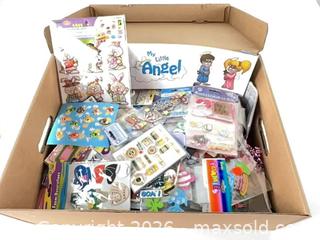 MaxSold Auction: Assorted Craft Stickers, Foam Decorations & Embellishments - 100+ pcs - Woodstock (Ontario, Canada) PARTNER MANAGED Downsizing Online Auction - Buller Street