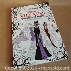 MaxSold Auction: Disney Villains Coloring Book - Grimsby (Ontario, Canada) SELLER MANAGED Reseller Online Auction - Mountview Avenue
