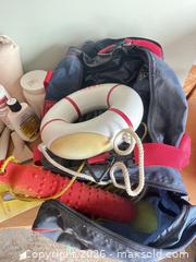 MaxSold Auction: Metro Vac Air Force Commander Pet Dog Dryer, Dog Water Toys, Bag Lot - Kingston (Ontario, Canada) PARTNER MANAGED Downsizing Online Auction - Burbrook Road