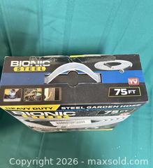 MaxSold Auction: NEW in BOX Bionic Steel 75 foot Garden Hose - Kingston (Ontario, Canada) PARTNER MANAGED Downsizing Online Auction - Burbrook Road