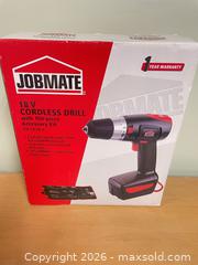 MaxSold Auction: New in Box JOBMATE 18 V Cordless Drill - Kingston (Ontario, Canada) PARTNER MANAGED Downsizing Online Auction - Burbrook Road