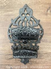 MaxSold Auction: Vintage Cast Iron Double Pocket Match Holder - Kingston (Ontario, Canada) PARTNER MANAGED Downsizing Online Auction - Burbrook Road