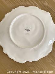 MaxSold Auction: Vintage Fitz and Floyd "Cabbage Leaf" Ceramic Plate - Kingston (Ontario, Canada) PARTNER MANAGED Downsizing Online Auction - Burbrook Road