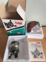 MaxSold Auction: Vintage Heddon Mark 3200 Casting Fishing Reel in Box - Kingston (Ontario, Canada) PARTNER MANAGED Downsizing Online Auction - Burbrook Road