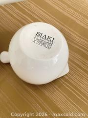 MaxSold Auction: White Porcelain Siaki Mortar and Pestle Set  - Kingston (Ontario, Canada) PARTNER MANAGED Downsizing Online Auction - Burbrook Road