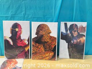 MaxSold Auction: 25 Alex Ross Timeless variant series Lot 86  - Elgin (Ontario, Canada) SELLER MANAGED Downsizing Online Auction - Main Street
