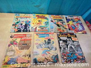 MaxSold Auction: Adventure comics supergirl, Wonder Woman, jimmy olsen  - Elgin (Ontario, Canada) SELLER MANAGED Downsizing Online Auction - Main Street
