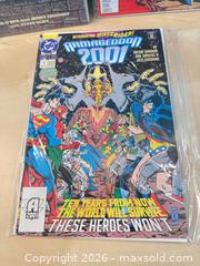 MaxSold Auction: Batman comics - 423 - Armageddon 2001 and motion picture adaptation  - Elgin (Ontario, Canada) SELLER MANAGED Downsizing Online Auction - Main Street