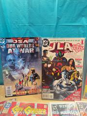 MaxSold Auction: DC Comics, aquaman, guy Gardner, superman, cops, smallville and more - Elgin (Ontario, Canada) SELLER MANAGED Downsizing Online Auction - Main Street