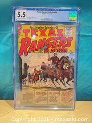 MaxSold Auction: Fast moving episodes of Texas rangers in action 6 CGC 5.5  - Elgin (Ontario, Canada) SELLER MANAGED Downsizing Online Auction - Main Street
