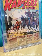 MaxSold Auction: Fast moving episodes of Texas rangers in action 6 CGC 5.5  - Elgin (Ontario, Canada) SELLER MANAGED Downsizing Online Auction - Main Street