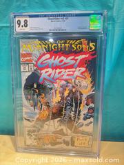 MaxSold Auction: Ghost rider v2, 31 CGC 9.8  - Elgin (Ontario, Canada) SELLER MANAGED Downsizing Online Auction - Main Street