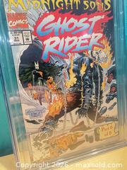 MaxSold Auction: Ghost rider v2, 31 CGC 9.8  - Elgin (Ontario, Canada) SELLER MANAGED Downsizing Online Auction - Main Street