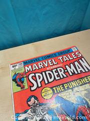 MaxSold Auction: Marvel tales starring spiderman 1979 first punisher  - Elgin (Ontario, Canada) SELLER MANAGED Downsizing Online Auction - Main Street