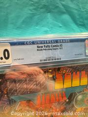 MaxSold Auction: New paltz comix 3, iron-soul stories CGC 9.0 - Elgin (Ontario, Canada) SELLER MANAGED Downsizing Online Auction - Main Street