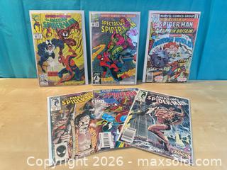 MaxSold Auction: Spiderman comics lot, Spectacular 200th - Elgin (Ontario, Canada) SELLER MANAGED Downsizing Online Auction - Main Street